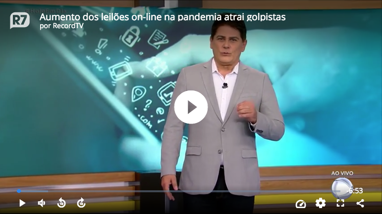 Aumento dos leilões on-line na pandemia atrai golpistas